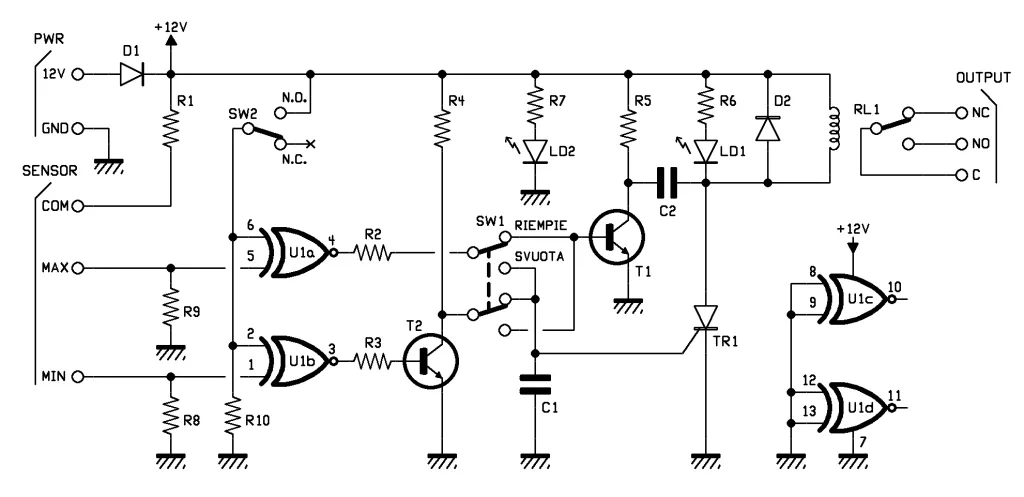 FK014v2 Schema elettrico