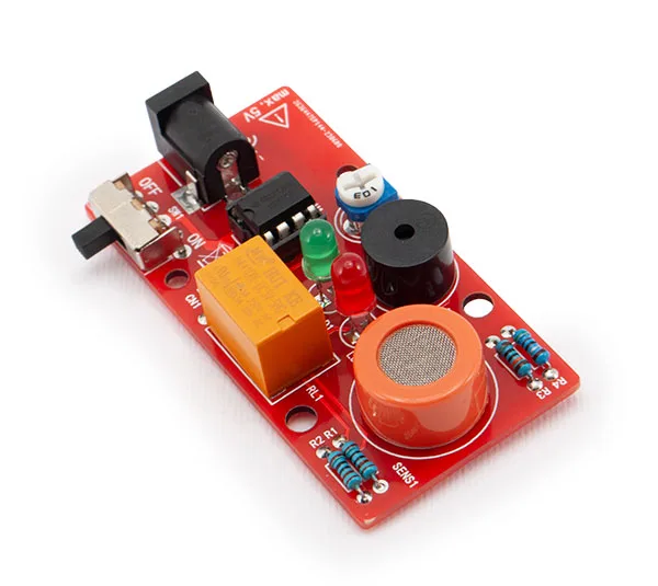 Breathalyzer with LED and Buzzer Alarm – Kit - Image 1