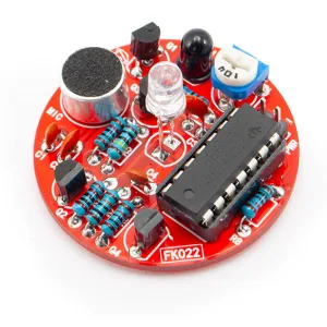 LED Candle with Flame ON / Blow OFF - kit