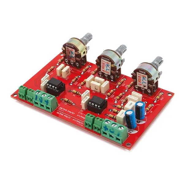 Three-band stereo tone control for bass, mid and treble - Image 3