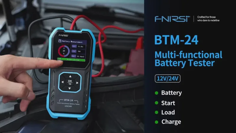 Multifunction digital car battery tester 12V 24V - Image 9