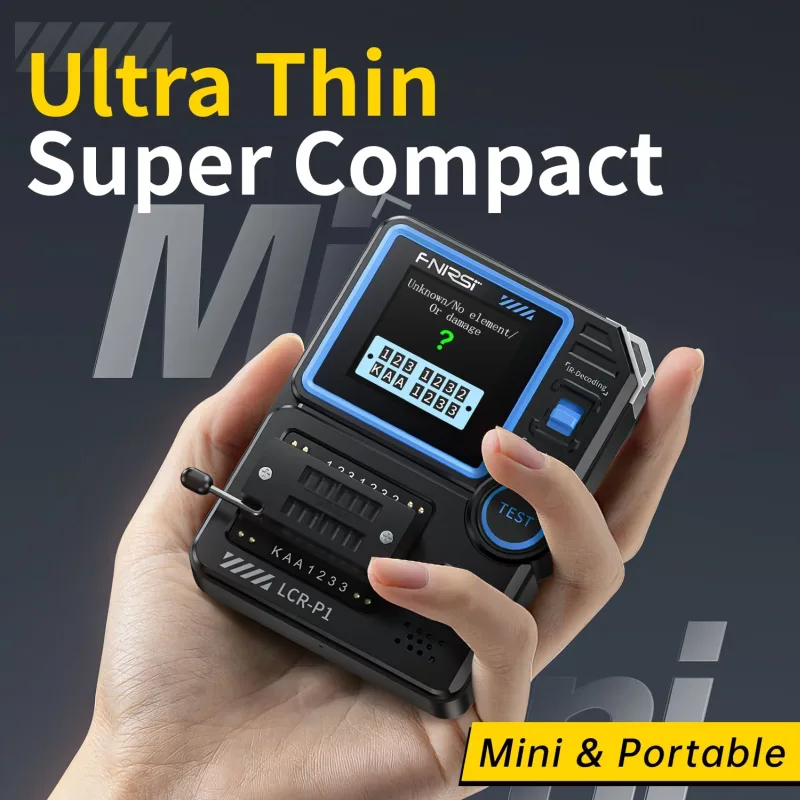 Portable Multifunction Electronic Component Tester - Image 12