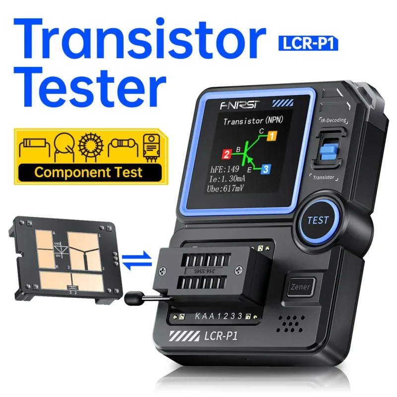 Portable Multifunction Electronic Component Tester - Image 9