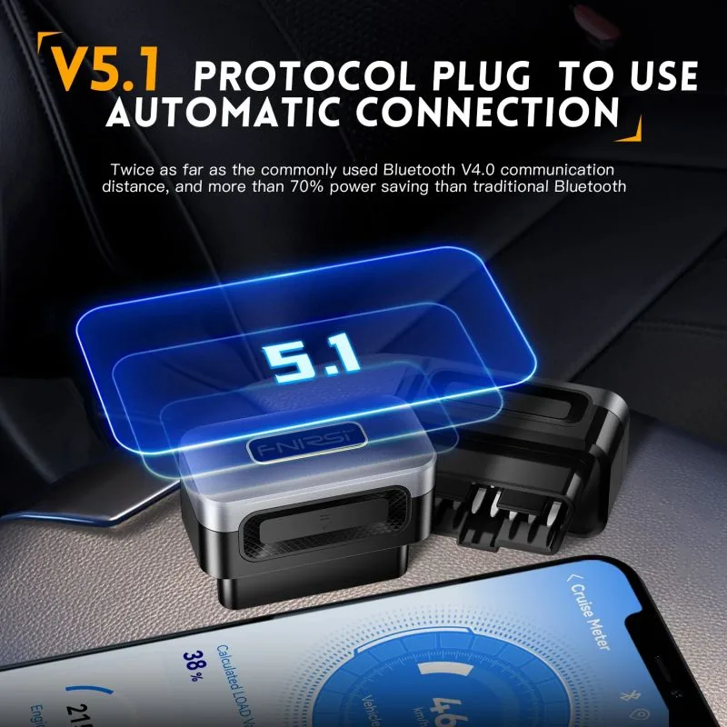 Bluetooth OBD2 Car Scanner with Fault Diagnosis and Code Clearing - Image 5
