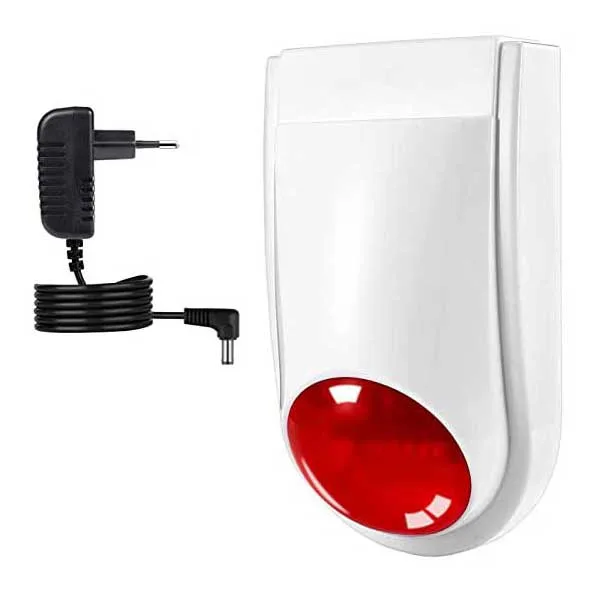 FR783 outdoor wireless siren with strobe light - Image 3
