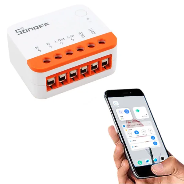 10A Wi-Fi switch, App, Alexa/Google compatible, with IP66 enclosure - Image 1