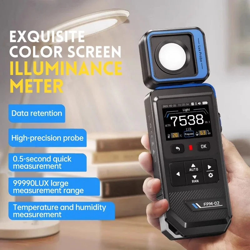 Overview of the FSFPM02 light meter's features
