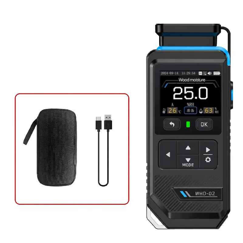 FSWHD02 pin-type moisture meter - package contents