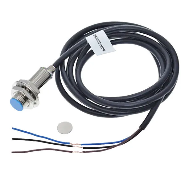 Hall effect switch with magnet, 5-30VDC, NPN output, M12 x 30 mm - Image 4