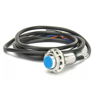 Hall effect switch with magnet, 5-30VDC, NPN output, M12 x 30 mm