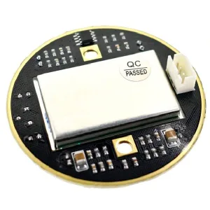 Amplified microwave motion sensor