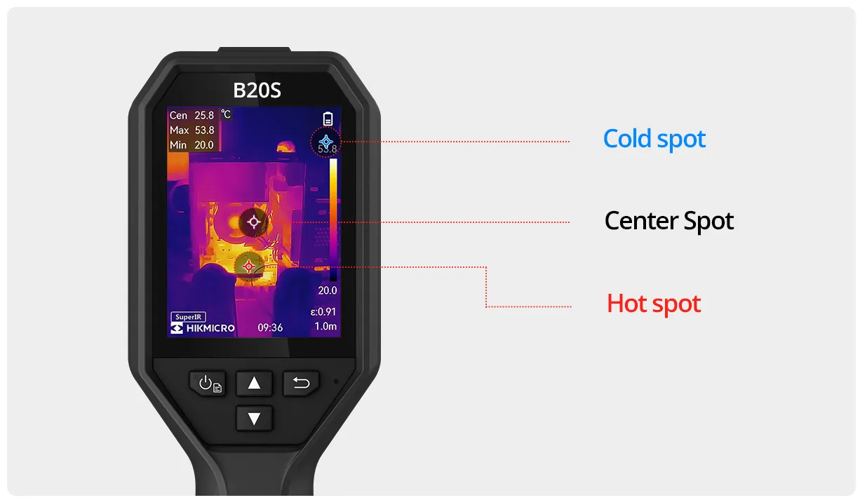 High-Efficiency Professional Thermal Camera with 256×192 px Sensor - Image 9