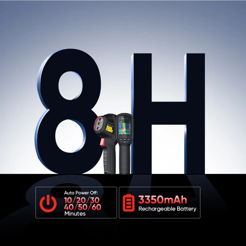 High-Efficiency Handheld Thermal Camera with SuperIR and 96x96 px sensor - Image 5