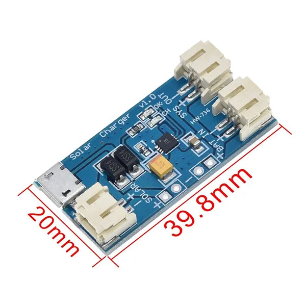 500mA solar charge controller - MPPT for LiPo lithium batteries - Image 3