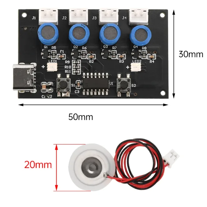 Ultrasonic Humidifier Kit with 4 Heads - Image 6