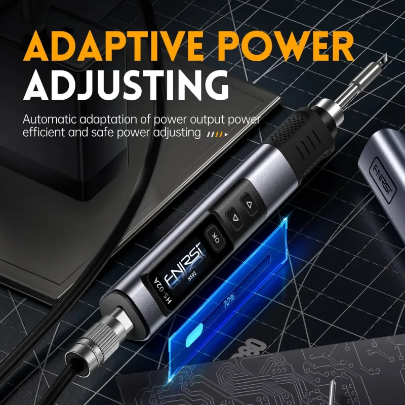100W USB-C Portable Soldering Iron with IPS Display - Image 9