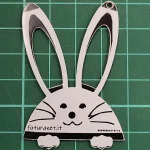 "Easter Bunny" PCB Kit with Light-Up Ears - Solder-It-Yourself Board