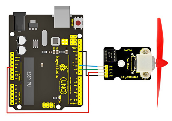 KS0168 - Arduino shield for propeller motor control