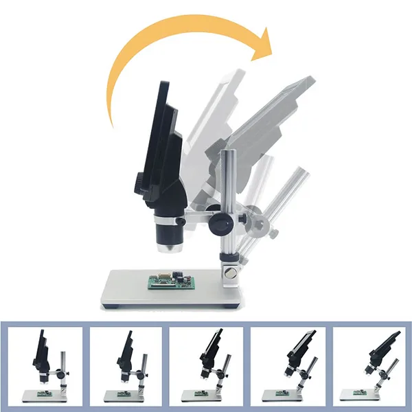 Digital Microscope 1-1200X with 7" Color LCD Monitor - Image 4