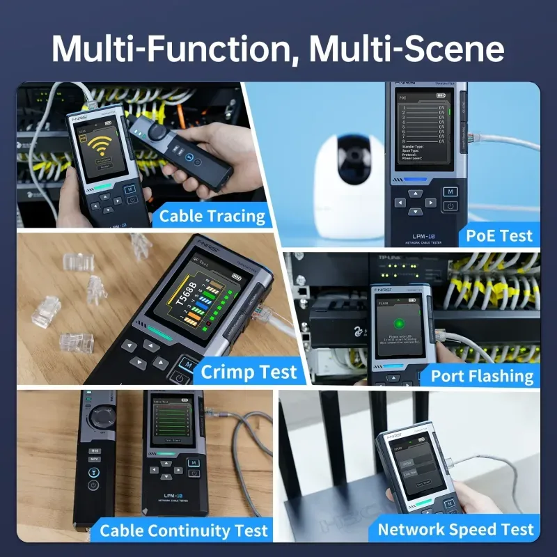 Network Cable Tester โ multifunction PoE, NCV and cable tracing meter - Image 15
