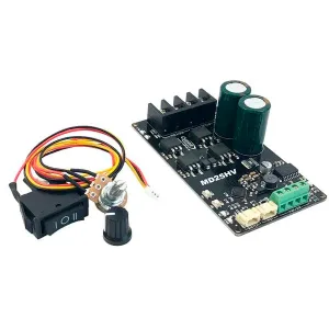 Driver for 1 DC Motor, 25 A - 2 Control Modes