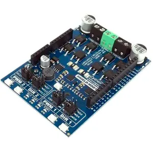 2 DC Motor / 1 Stepper Motor Driver Shield - 10 A