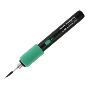 15W USB rechargeable mini soldering iron with accessory kit