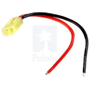 10 cm Cable with Tamiya Mini Male Connector