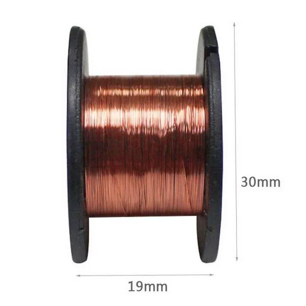 Copper wire spool 0.1 mm diameter - 15 metres - Image 3