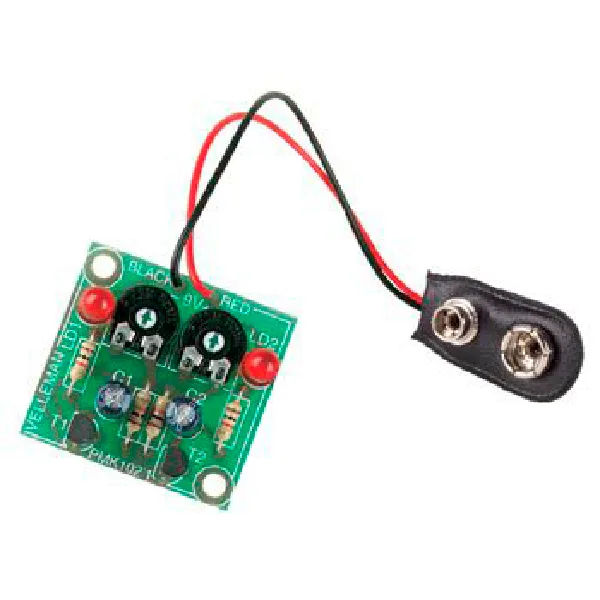 Dual flashing LED with adjustable speed - Image 1