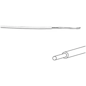 Reel of 0.5 mm wire - 100 metres on a reel - white