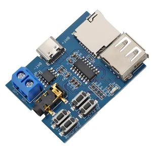 MP3 decoder module with 2 W mono amplifier