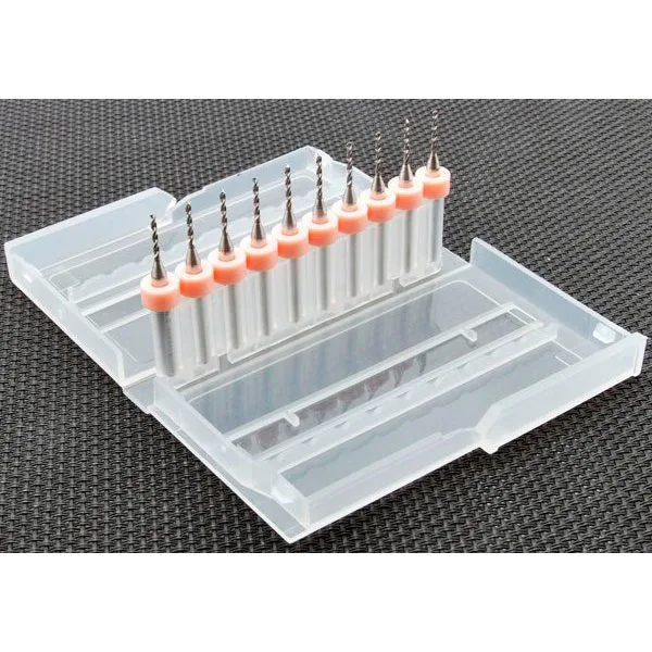 Set of 10 Drill Bits 1.2 mm for PCB Drilling - Image 1