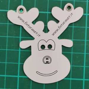 Christmas Reindeer Kit with Glowing Nose – Printed Circuit Board to Assemble