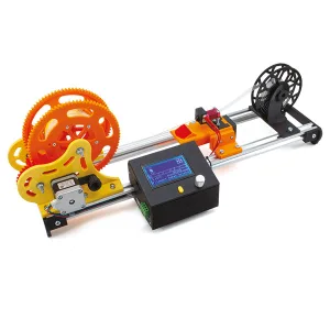 3D Filament Extruder from PET Bottles with LCD Control