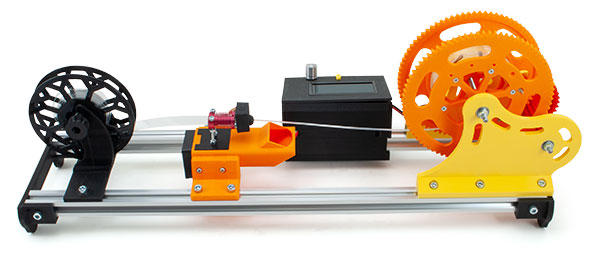 3D filament extruder for PET bottles with LCD control