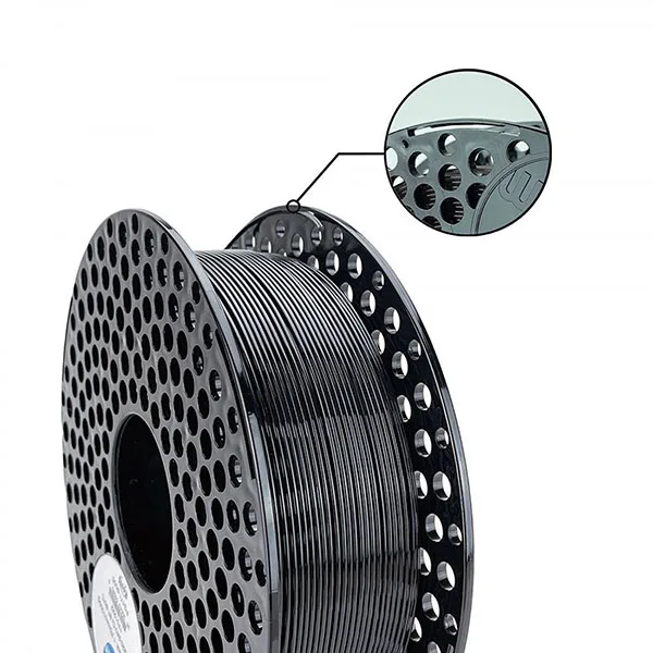 Black PETG for 3D Printers - 1 kg - 1.75 mm - Image 3