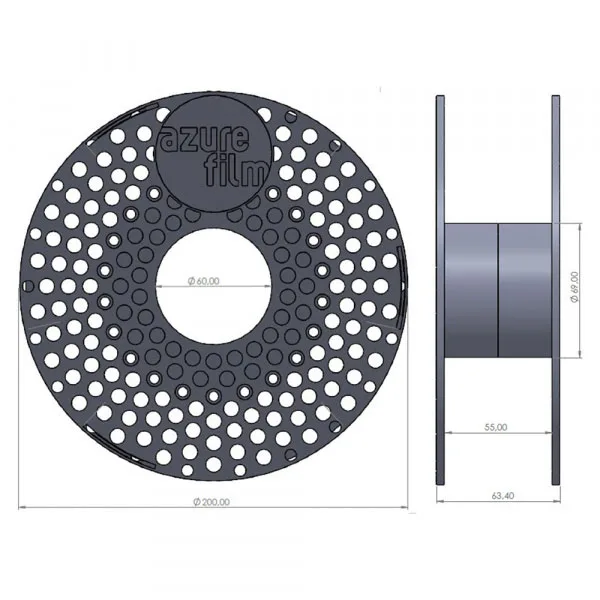 Black PETG for 3D Printers - 1 kg - 1.75 mm - Image 5
