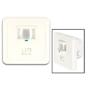 Flush-Mount PIR Motion Sensor with Dusk Sensor