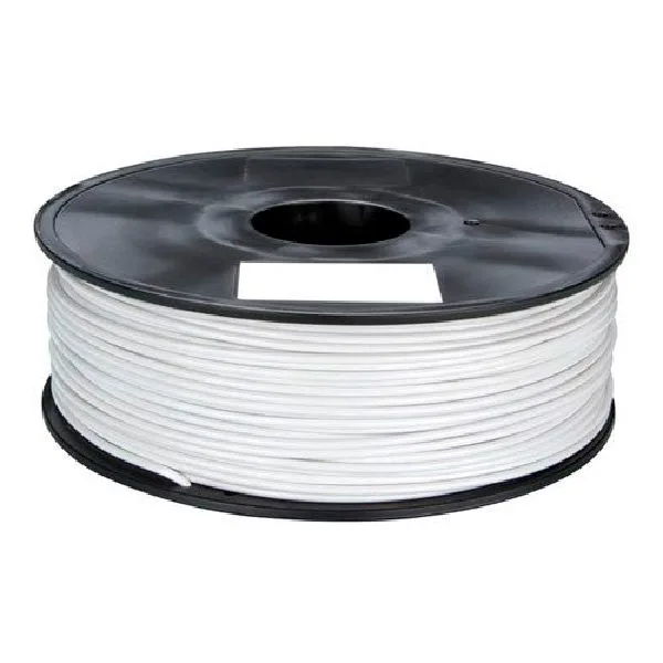 White PLA for 3D Printers - 1 kg - 1.75 mm - Image 1