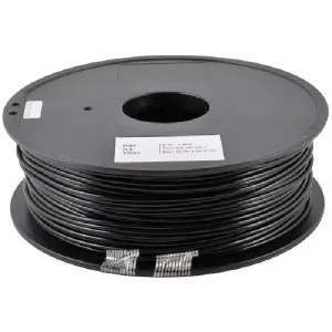 Black PLA on a Spool for 3D Printers – 1 kg – 3 mm