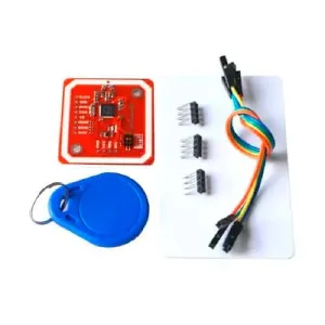 NFC RFID reader with two transponders