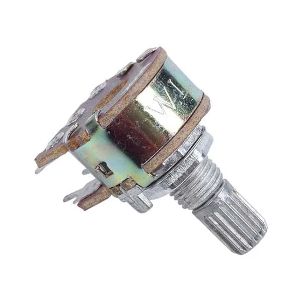 Dual linear potentiometer 100 kohm - Image 3