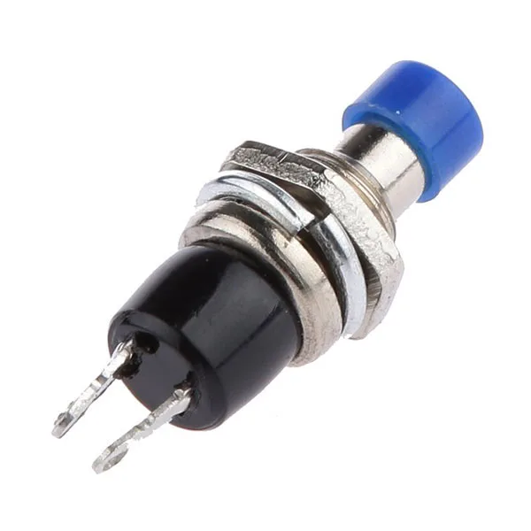 Normally open pushbutton 1A, blue - Image 3