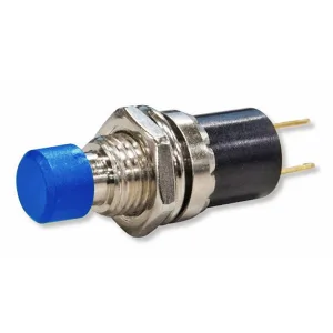 Normally open pushbutton 1A, blue