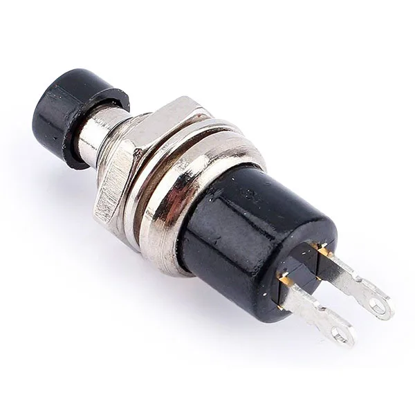 Normally Closed Pushbutton 1A Black - Image 3