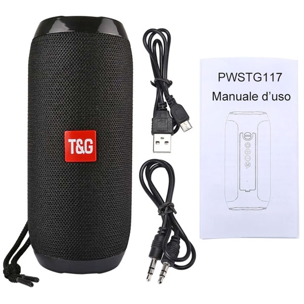 Bluetooth hands-free speaker with TWS, FM radio and MP3 player