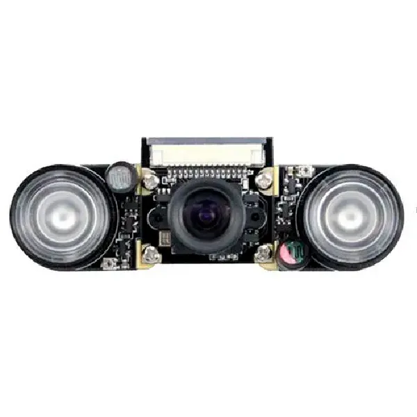 IR Camera with 2 3W IR LEDs for Raspberry Pi - Image 1