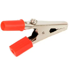 Red Alligator Clip - 52 mm