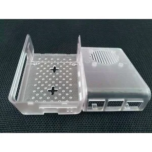 Clear enclosure for Raspberry Pi 4
